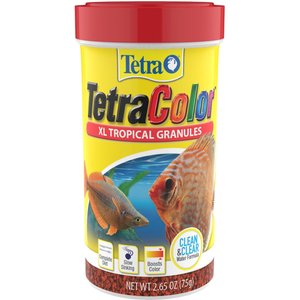 Tetra Color Tropical Granules Fish Food, 2.65-oz jar
