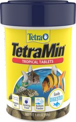 TetraMin Tropical Tablets Bottom Feeder Fish Food, 1.69-oz jar
