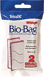Tetra Whisper Bio-Bags Small Filter Cartridge, 2 count