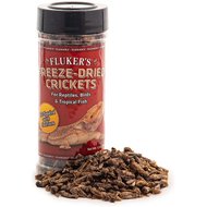 Fluker's Freeze-Dried Crickets Reptile Treats, 1.2-oz jar