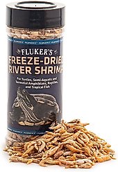Fluker's Freeze-Dried River Shrimp Reptile Treats, 1-oz jar slide 1 of 4