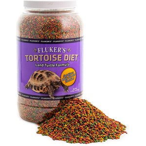 Fluker's Tortoise Diet Land Turtle Food, 3.5-lb jar