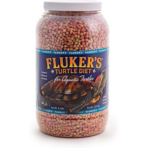 Fluker's Turtle Diet Aquatic Turtle Food, 3.5-lb jar