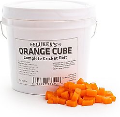 Fluker's Orange Cube Complete Cricket Diet Reptile Supplement, 6-lb bucket slide 1 of 2