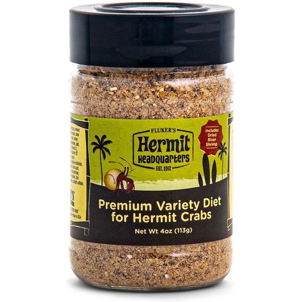 FLUKER'S Premium Variety Diet Hermit Crab Food, 4-oz Jar - Chewy.com