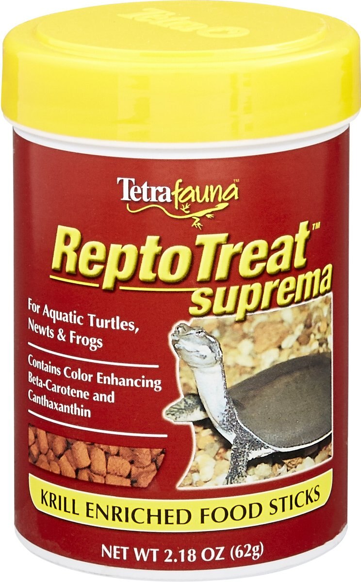 Tetrafauna ReptoTreat Supreme Krill Enriched Sticks Turtle, Newt & Frog Treats