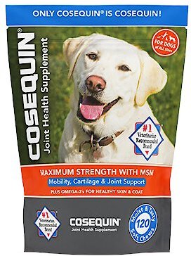 Nutramax Cosequin Max Strength Joint Health Supplement for Dogs