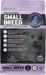 Annamaet Original Small Breed Salmon Formula Dry Dog Food, 4-lb bag