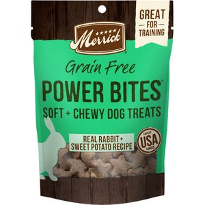 MERRICK Power Bites Real Rabbit Sweet Potato Recipe Grain Free