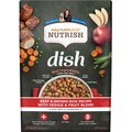 Rachael Ray Nutrish Dish Natural Beef & Brown Rice Recipe with Veggies, Fruit & Chicken Dry Dog Food, 11.5-lb bag