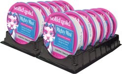 Solid Gold Mighty Mini Chicken & Salmon Recipe in Gravy Grain-Free Small & Medium Breed Dog Food Cups, 3.5-oz cup, case of 12 slide 2 of 6