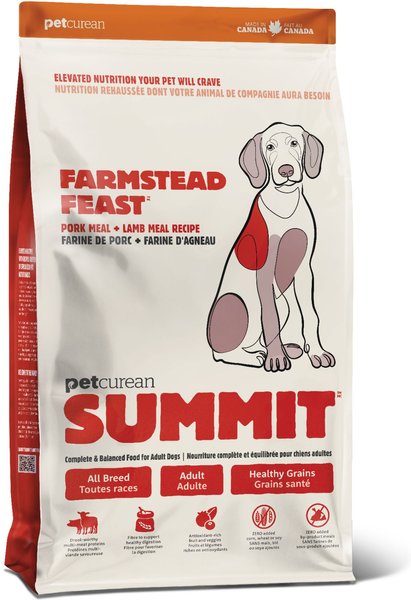 PETCUREAN SUMMIT Farmstead Feast Adult Dry Dog Food 5 lb bag