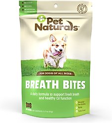 Pet Naturals Breath Bites Dog Chews, 60 count