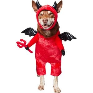 Frisco Front Walking Lil Devil with Adjustable Inseam Dog & Cat Costume (Patent Pending), X-Large