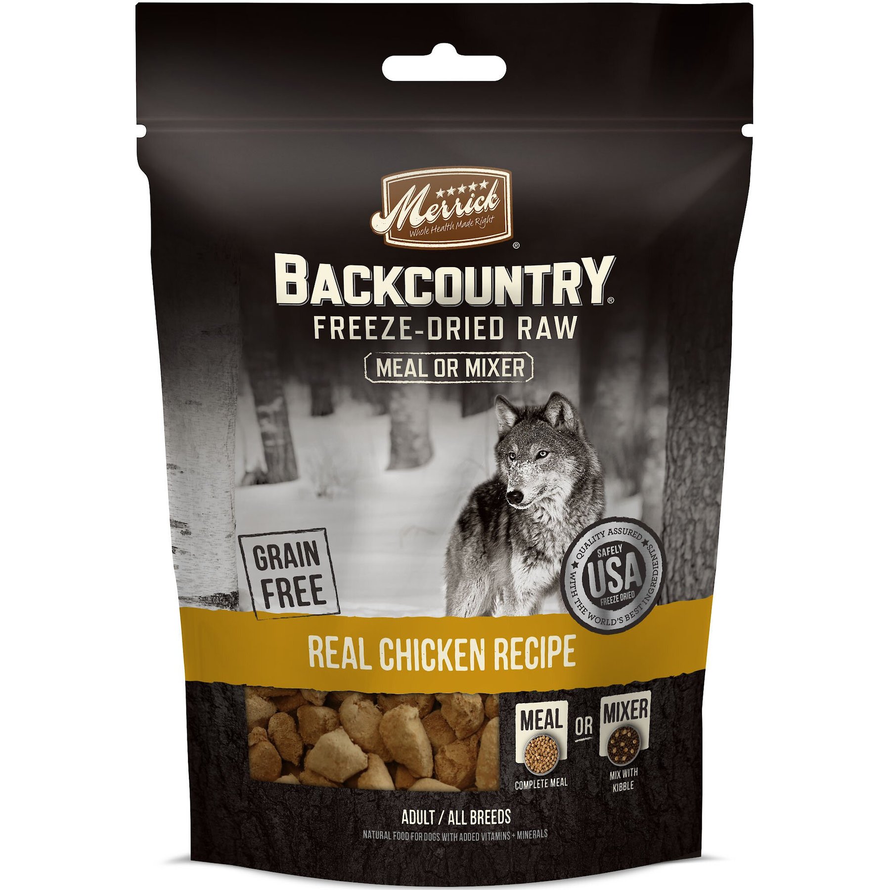 Merrick backcountry freeze dried raw hotsell