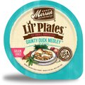 Merrick Lil' Plates Grain-Free Small Breed Wet Dog Food Dainty Duck Medley, 3.5-oz tub, case of 12