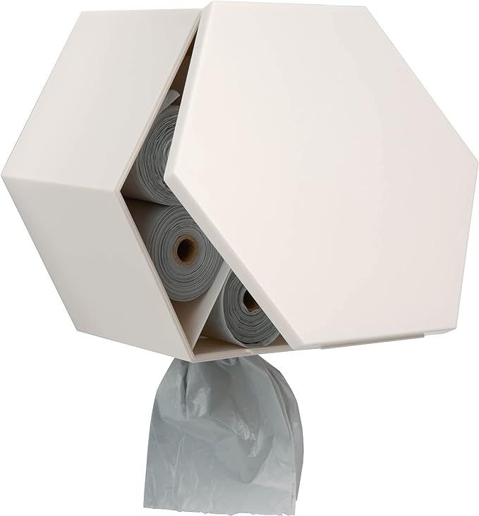 LEASH BOSS Wall Mount Dog Poop Bag Dispenser with Bags, 120 count