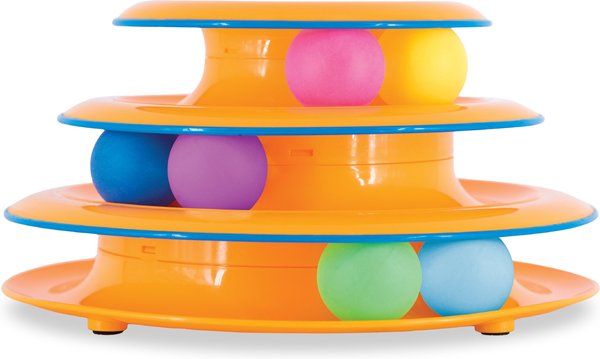 Petstages Tower of Tracks Cat Toy, 3 count slide 1 of 10