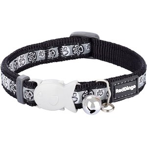 Red Dingo Paw Impressions Cat Collar