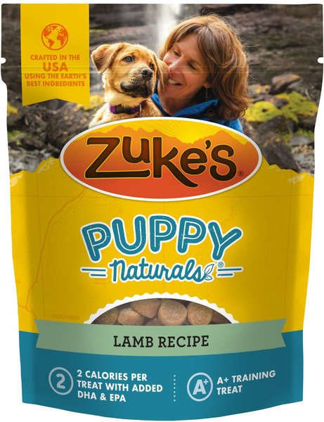 ZUKE S Puppy Naturals Lamb Chickpea Recipe Grain Free Dog Treats