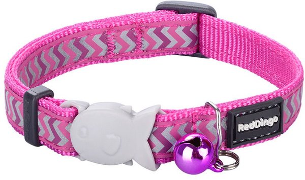 Red Dingo Reflective Ziggy Cat Collar