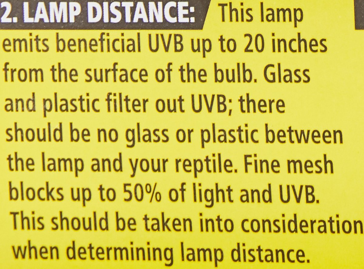 Reptisun 10.0 uvb bulb best sale 18 inch