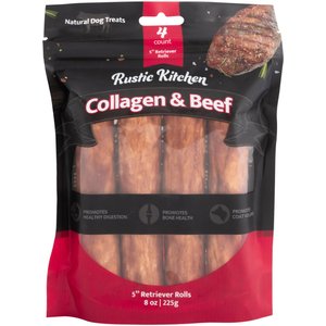 Discontinued - Rustic Kitchen Collagen Retriever 5-in Roll Beef 