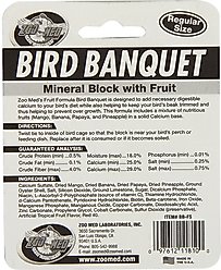 Zoo Med Bird Banquet Fruit Formula Mineral Block Beak Conditioner, 1-block slide 2 of 4