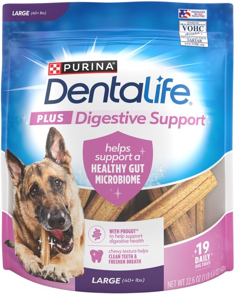 DENTALIFE Plus Digestive Support Chicken Pumpkin Flavor Large