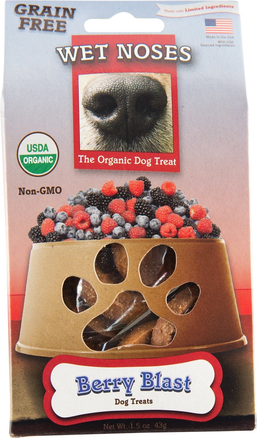 wet noses berry blast dog treats