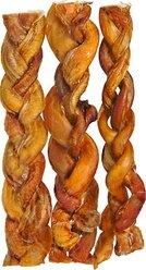Bully Sticks Braided 7" Dog Treats, 3 count slide 1 of 2