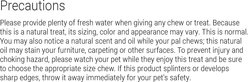 Bully Sticks Braided 7" Dog Treats, 3 count slide 2 of 2