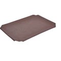 Frisco Replacement Cover for Steel-Framed Elevated Dog Bed, Brown, L: 43.7-in L x 32.4-in W, 1 count