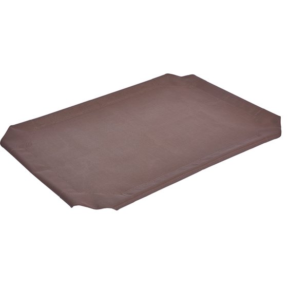 COOLAROO Replacement Cover for SteelFramed Elevated Dog Bed, Nutmeg