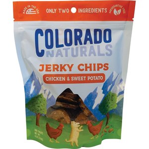 COLORADO NATURALS Chicken & Sweet Potato Jerky Dog Treats, 6-oz bag ...