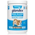 Vetnique Labs Glandex Anal Gland & Probiotic Peanut Butter Flavored Pumpkin Fiber Soft Chew Digestive Boot the Scoot Dog Supplement, 120 count