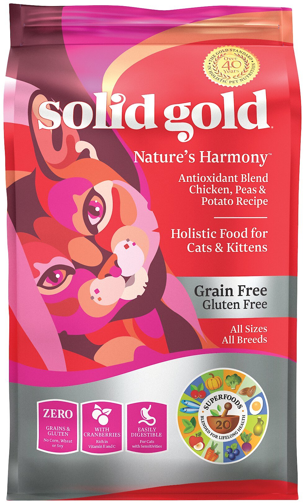 SOLID GOLD Nature s Harmony Antioxidant Blend Chicken Peas