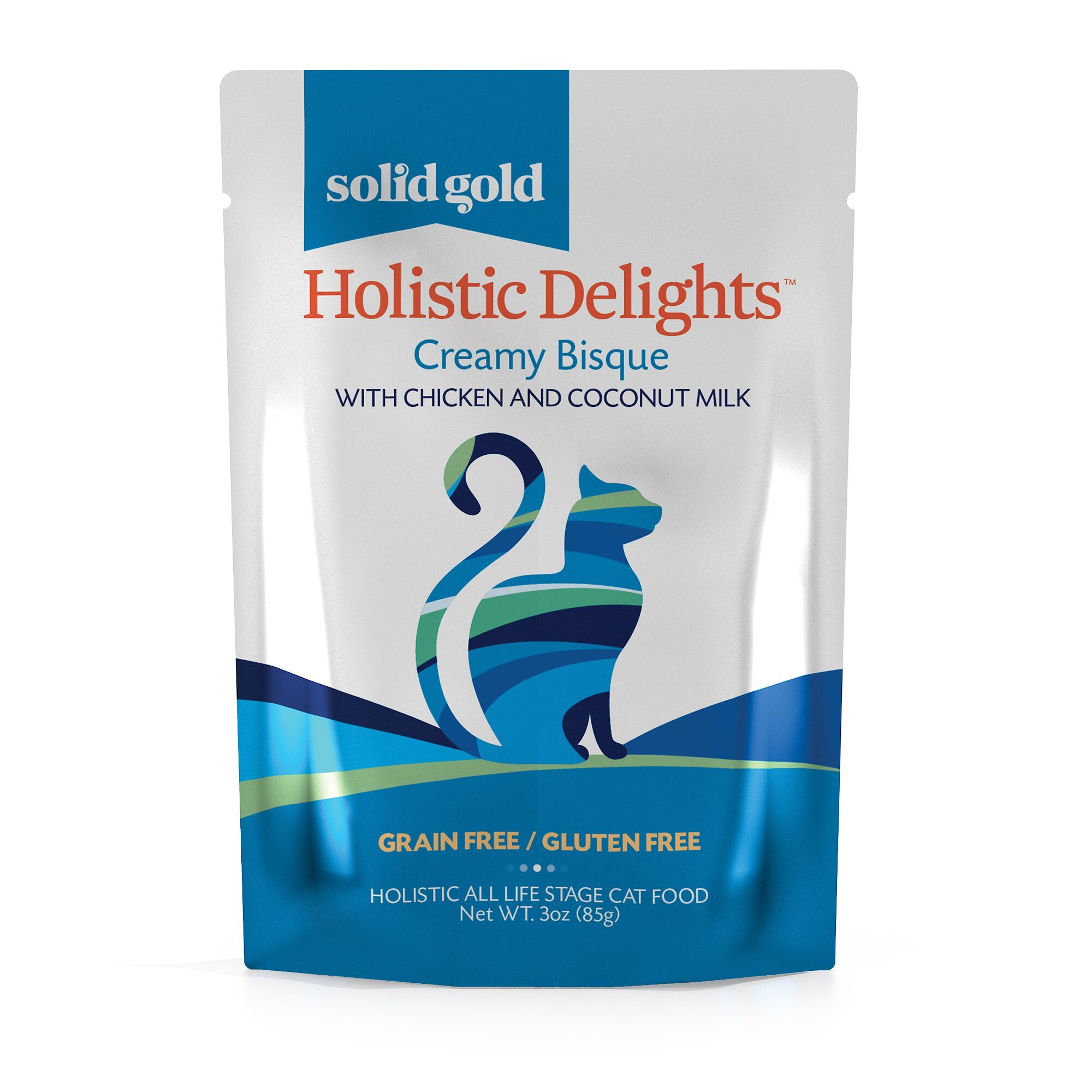SOLID GOLD Holistic Delights Creamy Bisque with Chicken & Coconut Milk