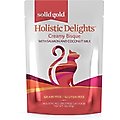 Solid Gold Holistic Delights Creamy Bisque with Salmon & Coconut Milk Grain-Free Cat Food Pouches, 3-oz, case of 12