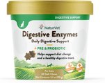 NaturVet Digestive Enzymes Plus Probiotic Soft Chews Digestive Supplement for Cats, 60 count