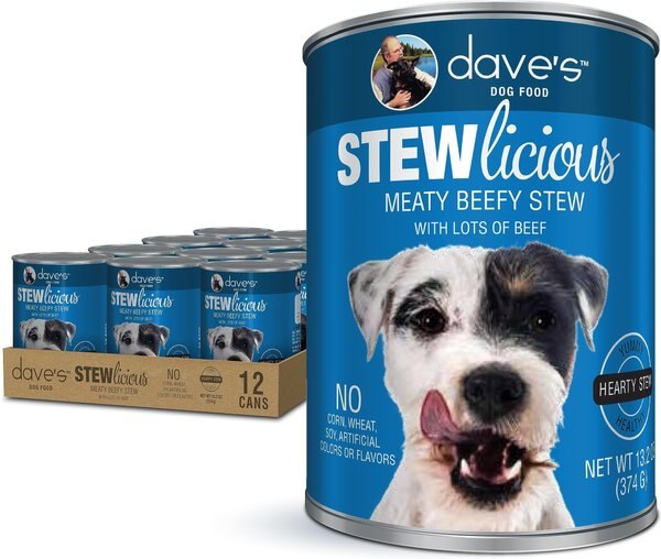 Dave's Pet Food Stewlicious Grain-Free Turducken Stew Canned Dog Food