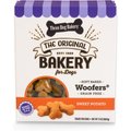 Three Dog Bakery Soft Baked Woofers Grain-Free Sweet Potato Flavor Dog Treats, 13-oz box