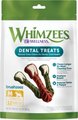 WHIMZEES by Wellness Brushzees Dental Chews Natural Grain-Free Dental Dog Treats, Medium, 12 count