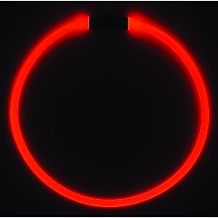 Nite Ize NiteHowl LED Safety Necklace Dog Collar, Red, 12 to 27-in neck, 3/10-in wide