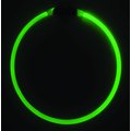 Nite Ize NiteHowl LED Safety Necklace Dog Collar, Green, 12 to 27-in neck, 3/10-in wide