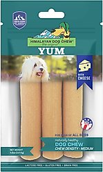 Himalayan Pet Supply yakyYUM Himalayan Cheese Dog Treats, 3 count