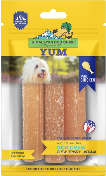 Himalayan Pet Supply yakyYUM Chicken Dog Treats, 3 count slide 1 of 7