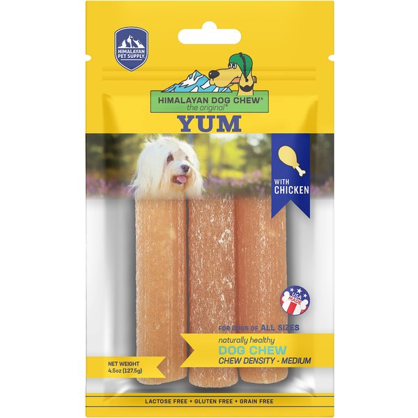 HIMALAYAN PET SUPPLY yakyYUM Chicken Dog Treats, 3 count - Chewy.com