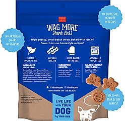 Cloud Star Wag More Bark Less Soft & Chewy with Bacon, Cheese & Apples Dog Treats, 6-oz bag slide 2 of 6
