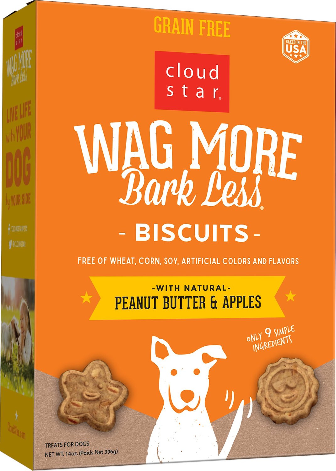 wag more bark less peanut butter treats